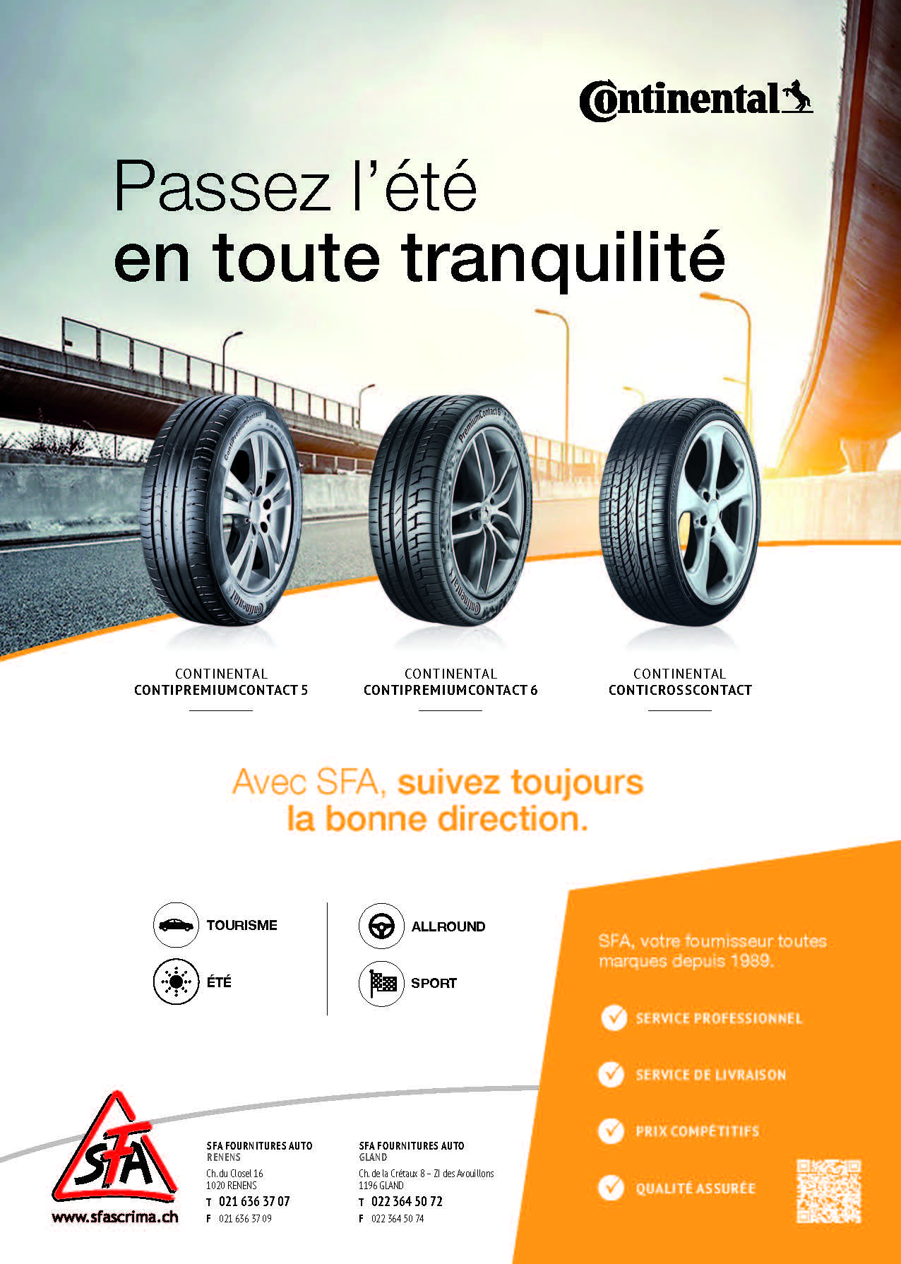 Pneus été 2021